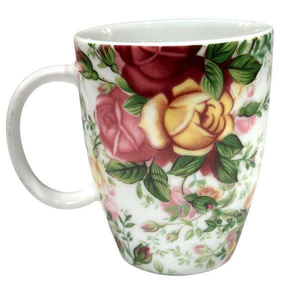 Royal Albert England Country Rose Chintz Coffee Mug Tea Cup-Excellent! - Picture 4 of 6